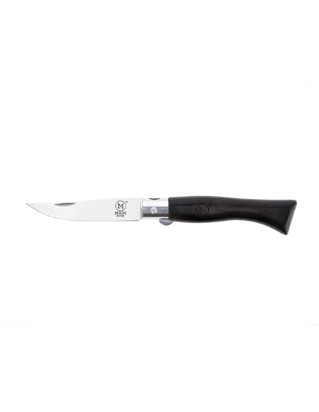 Navaja de bolsillo línea Italiana con mango de madera ebano y hoja de 87 mm