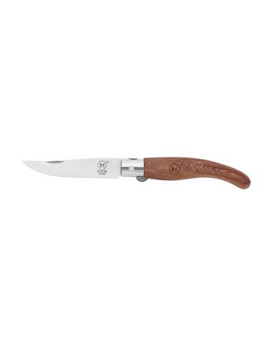 Navaja de bolsillo línea Española con mango de madera de bubinga y hoja de 87 mm