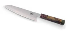 Cuchillo Kiritsuke Salamandra KOCINA 21 cm VG-10 67 Capas m/Abedul Estabilizado