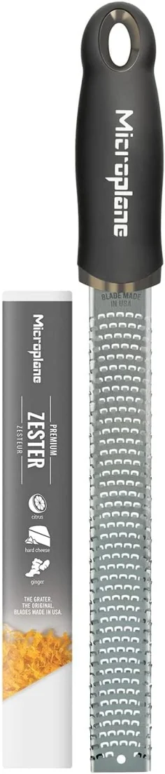 Zester/ Rallador Microplane Premium Classic Series Negro