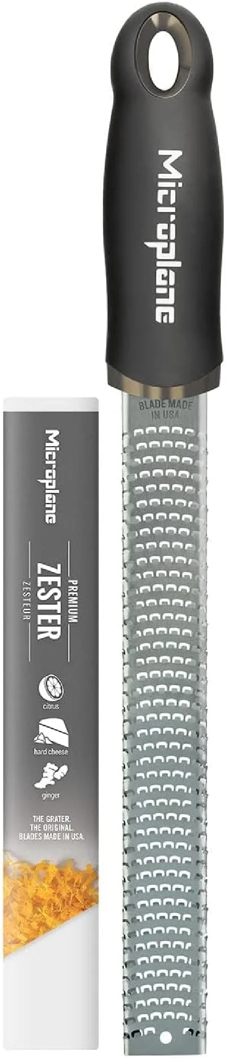 Zester/ Rallador Microplane Premium Classic Series Negro