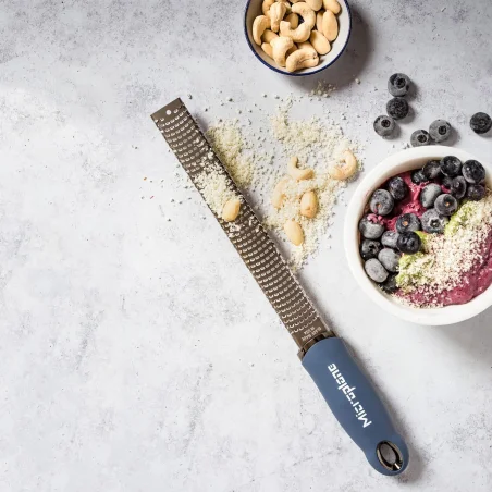 Zester/ Rallador Microplane Premium Classic Series Azul Vaquero