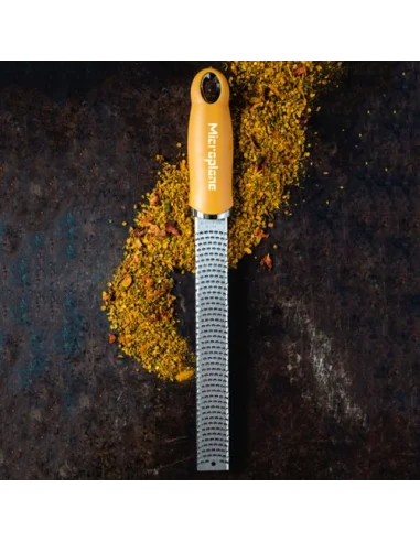 Zester/ Rallador Microplane Premium Classic Series Mostaza Amarilla