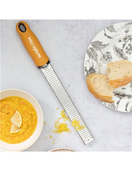 Zester/ Rallador Microplane Premium Classic Series Mostaza Amarilla
