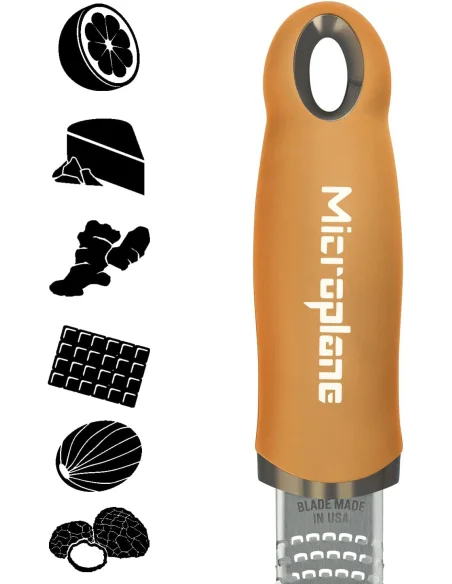 Zester/ Rallador Microplane Premium Classic Series Mostaza Amarilla