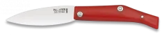 PALLARES SOLSONA Navaja COMUN Nº 1 INOX COLOR ROJO