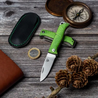 Navaja Cudeman MT10 EDC Juma verde con separador negro