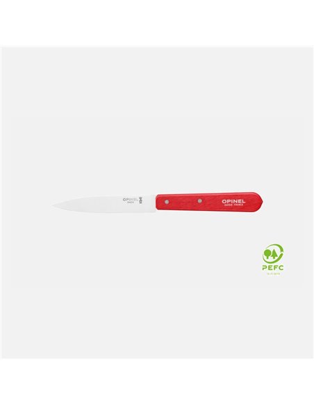 Cuchillo Opinel Nº 112 pequeño Rojo