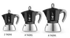 Cafetera Bialetti New Induction Black
