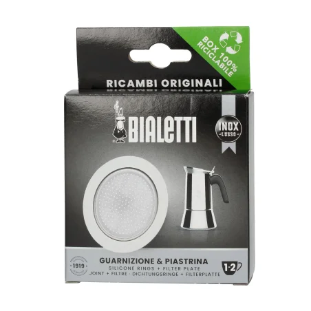 1 GOMA SILICONA+1 FILTRO para Bialetti Venus 1-2 tazas