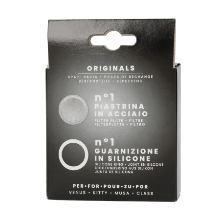 1 GOMA SILICONA+1 FILTRO para Bialetti Venus 1-2 tazas