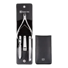 Estuche manicura Zwilling con cierre a presión 4 piezas, Negro