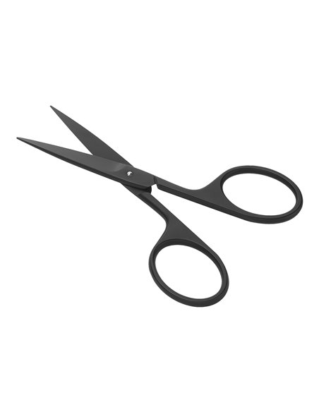 Tijera para barba 11 cm, Carbono tipo diamante