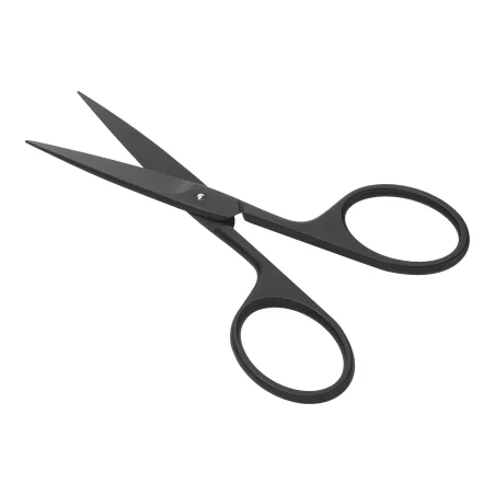 Tijera para barba 11 cm, Carbono tipo diamante