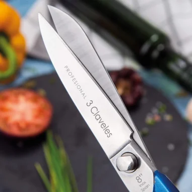 Tijera Cocina Profesional Azul
