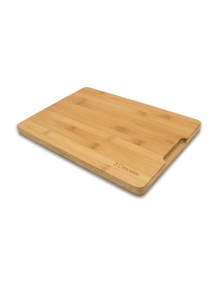 Tabla de Bambu para corte 33 x 23 x 2 cm