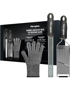 Set ralladores + guate Microplane Gourmet