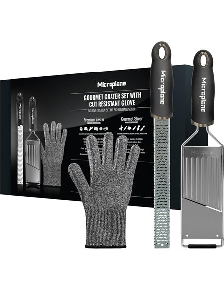 Set ralladores + guate Microplane Gourmet