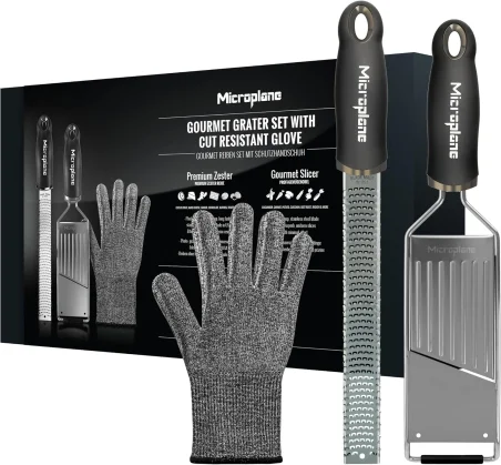 Set ralladores + guate Microplane Gourmet
