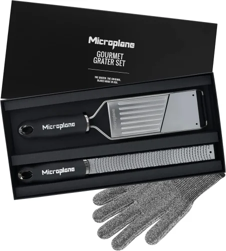 Set ralladores + guate Microplane Gourmet