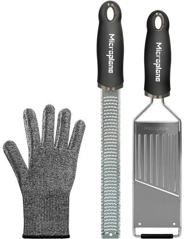 Set ralladores + guate Microplane Gourmet