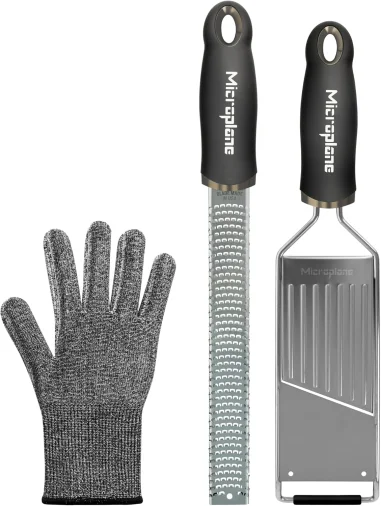 Set ralladores + guate Microplane Gourmet