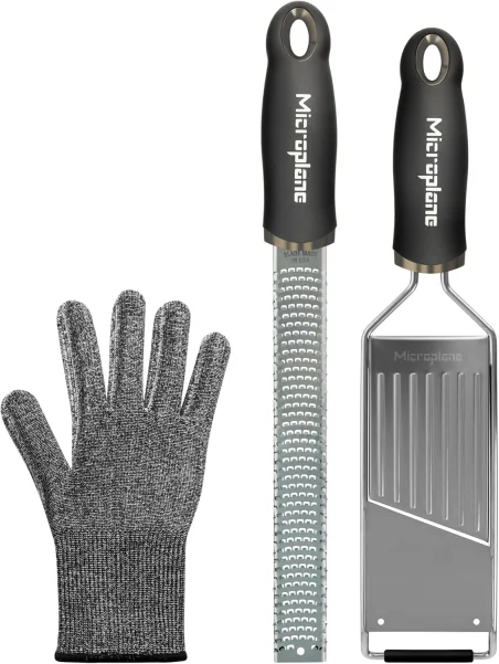 Set ralladores + guate Microplane Gourmet