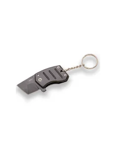 Navaja llavero JKR mango negro y hoja de 3 cm