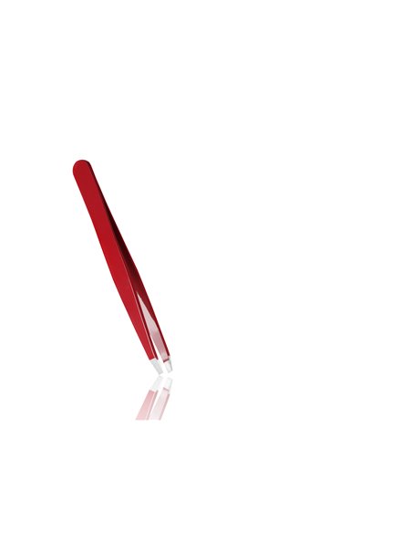 Pinza profesional recta, roja RUBIS 1K306