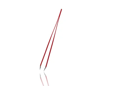 Pinza profesional recta, roja RUBIS 1K306