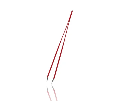 Pinza profesional recta, roja RUBIS 1K306