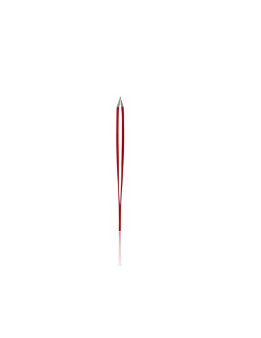 Pinza profesional recta, roja RUBIS 1K306