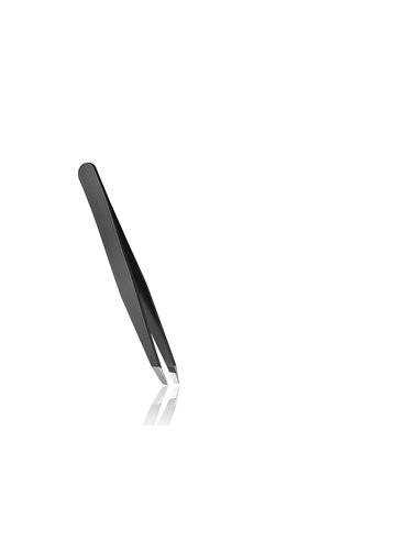 Pinza profesional sesgada negra RUBIS 1K104