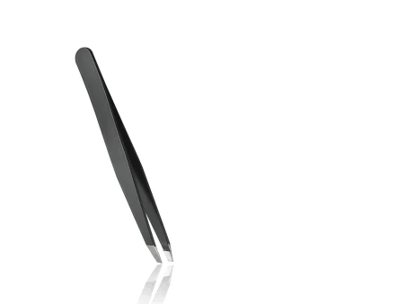 Pinza profesional sesgada negra RUBIS 1K104