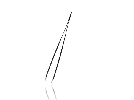 Pinza profesional sesgada negra RUBIS 1K104