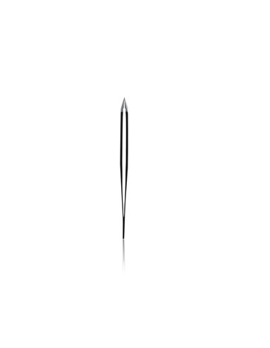 Pinza profesional sesgada negra RUBIS 1K104