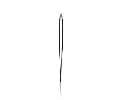 Pinza profesional sesgada negra RUBIS 1K104