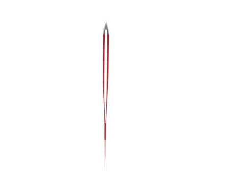 Pinza profesional sesgada, roja RUBIS 1K106
