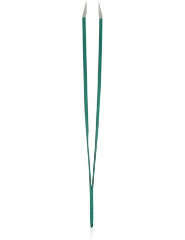 Pinza profesional sesgada, verde RUBIS 1K107