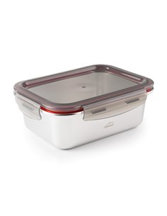Set de 3 recipientes rectangulares Lacor Ecoinox 2