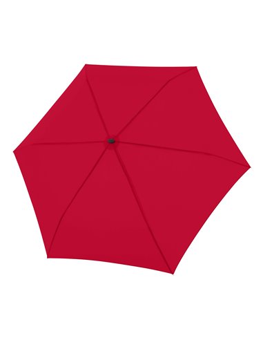Paraguas Plegable Doppler CARBONSTEEL SLIM Rojo
