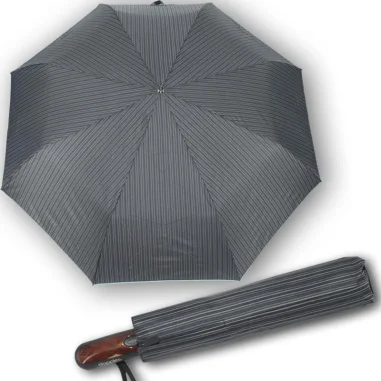 Paraguas DOPPLER Carbon Magic XM Business Rayas grises 74367N05