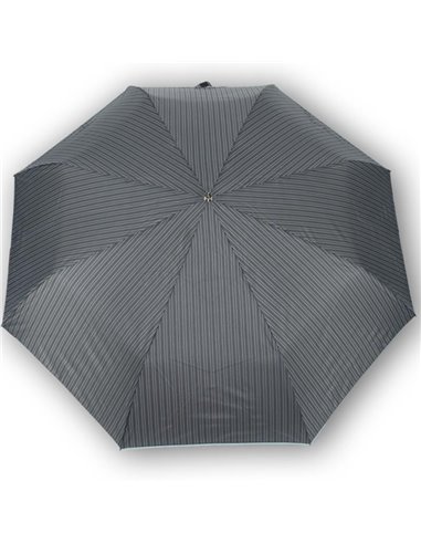 Paraguas DOPPLER Carbon Magic XM Business Rayas grises 74367N05