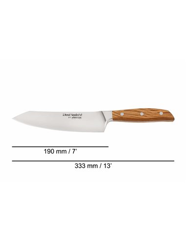 Rocking Santoku Serie José Andrés 190 mm