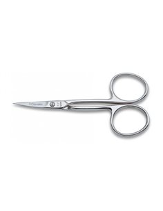 Tijera manicura curva 3,5" 3 Claveles 02001