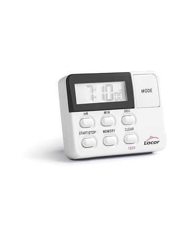 Reloj de Cocina Magnético con Avisador Lacor