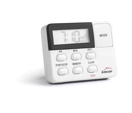 Reloj de Cocina Magnético con Avisador Lacor