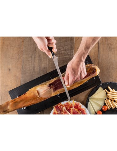 Juego para Corte de Jamon 3 piezas + Pinza de regalo