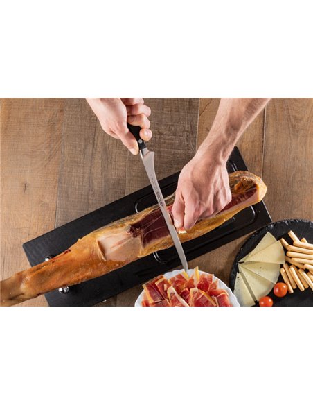 Juego para Corte de Jamon 3 piezas + Pinza de regalo