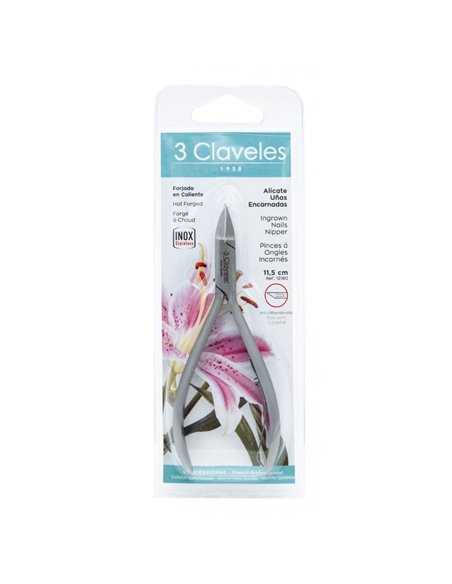 Alicate Profesional Podología 3 Claveles 11,5 cm
